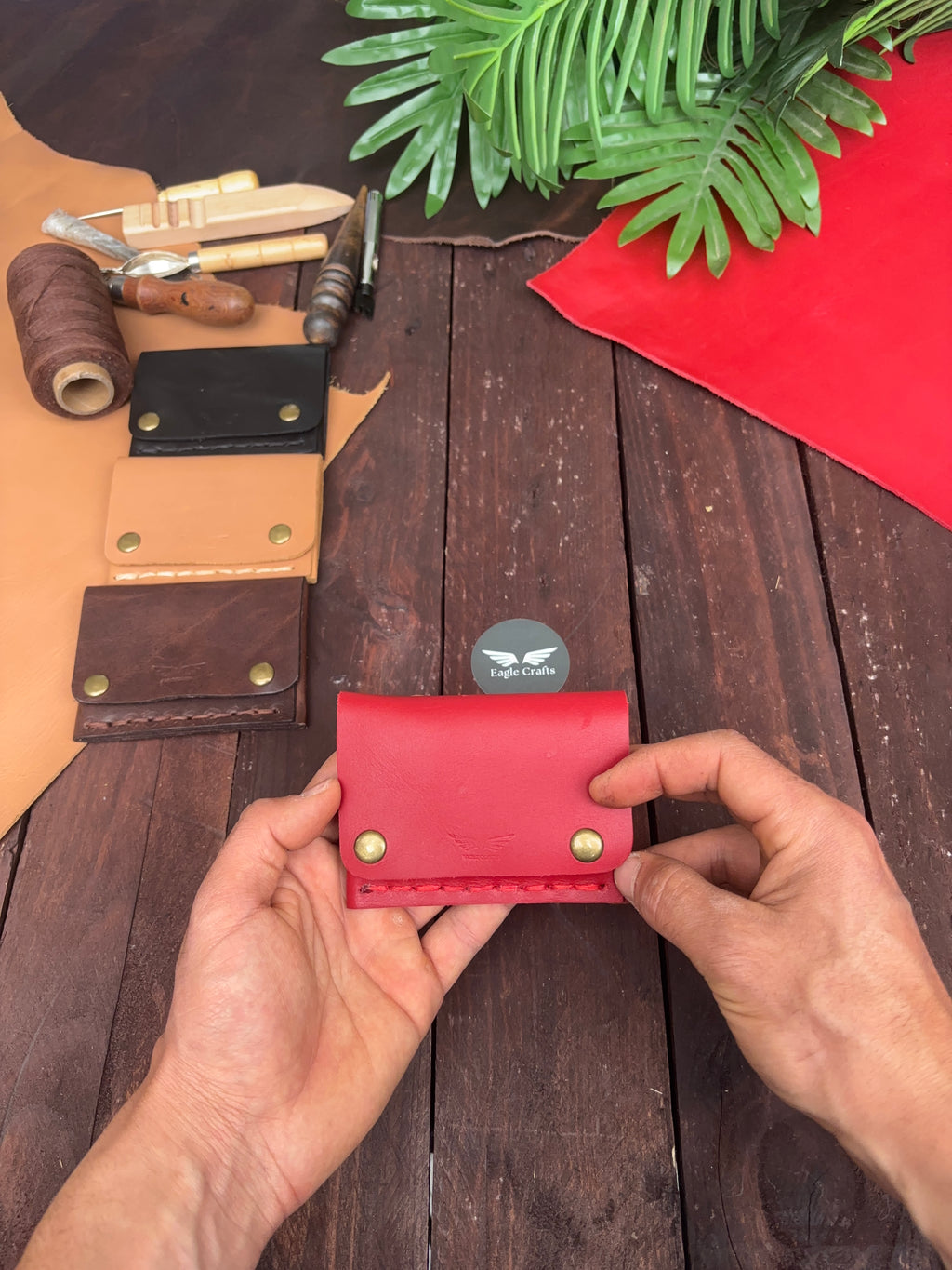 Anis - Compact Leather Wallet