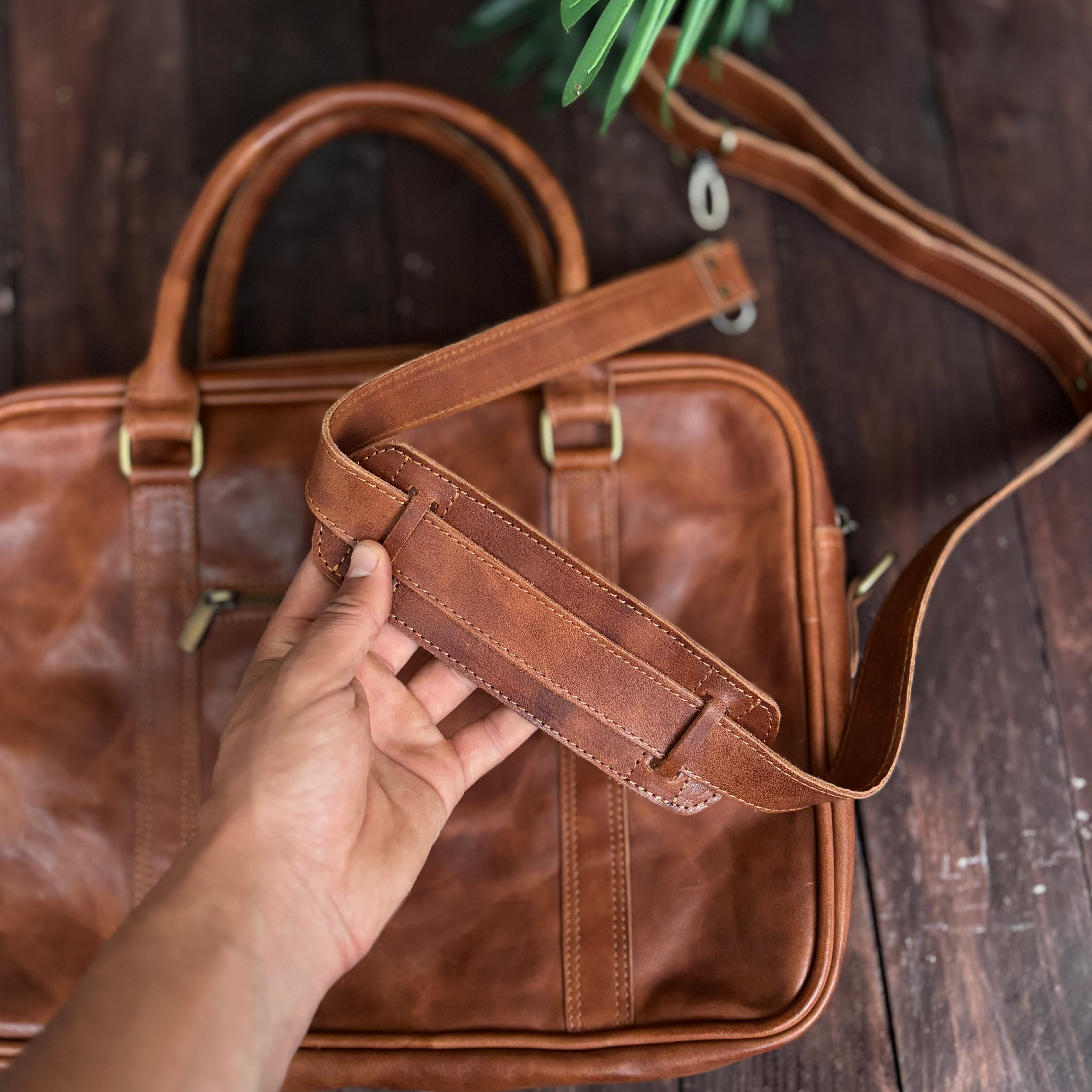 The Brief - Leather Briefcase