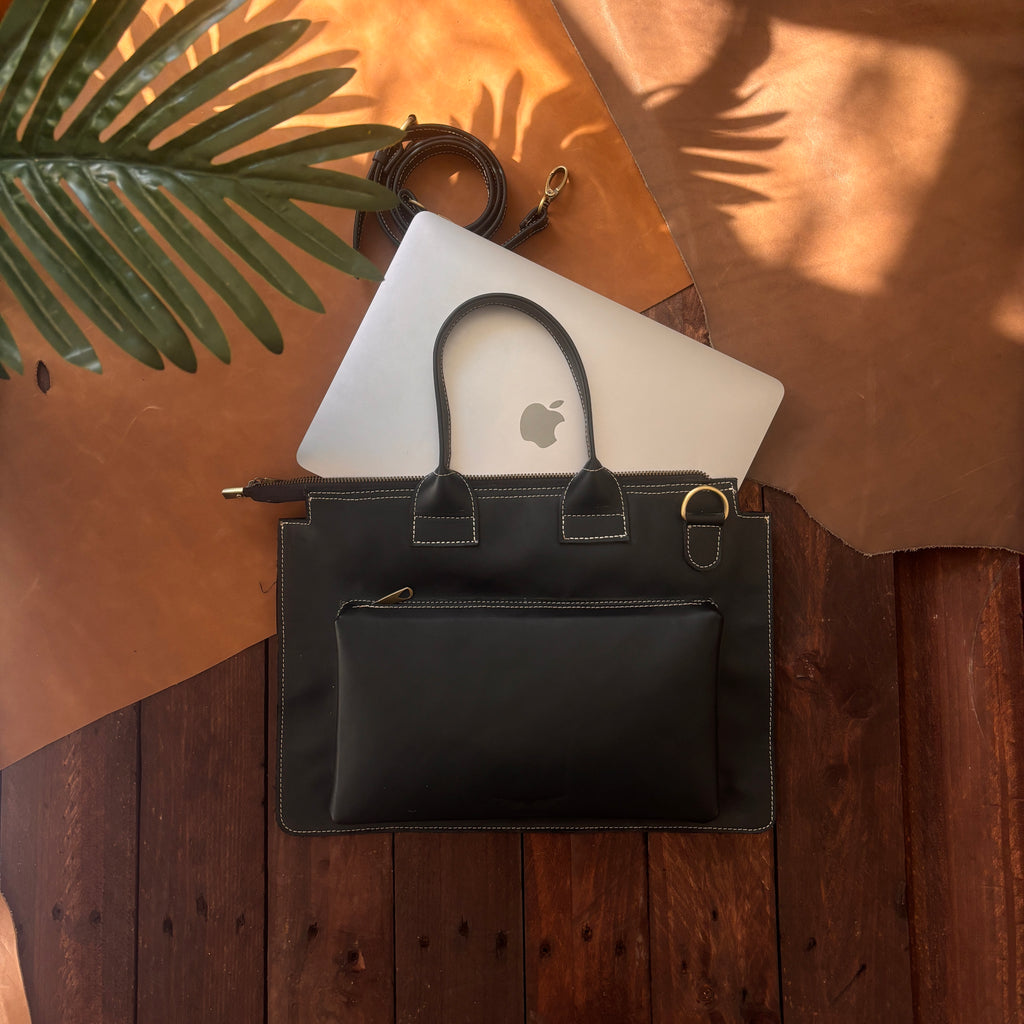 Nadir - Leather Laptop Bag
