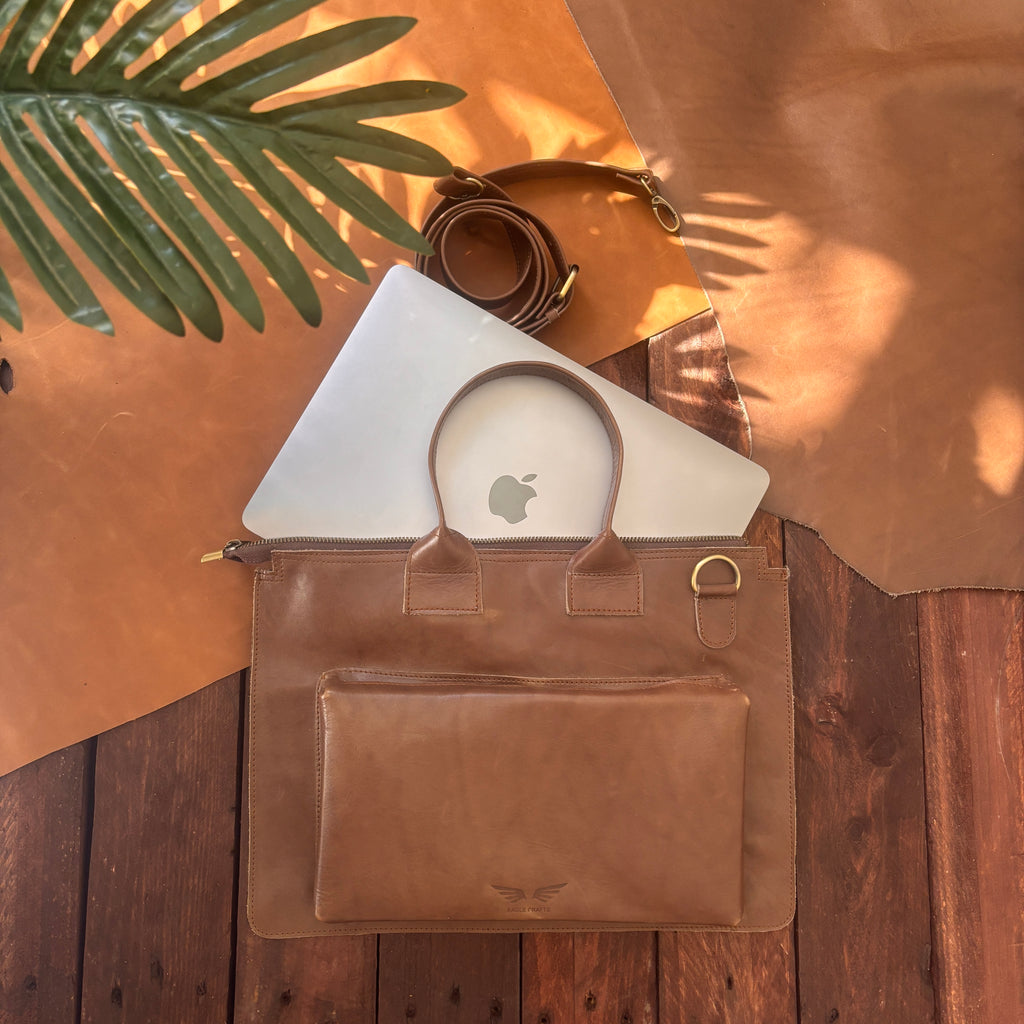 Nadir - Leather Laptop Bag