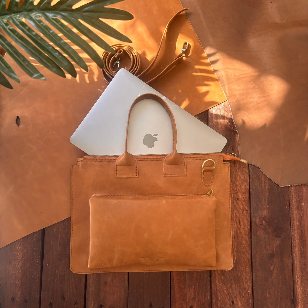 Nadir - Leather Laptop Bag