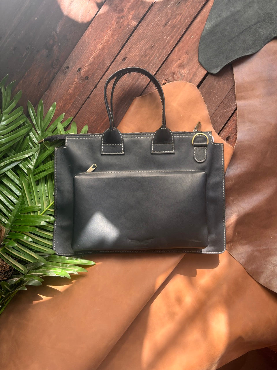 Nadir - Leather Laptop Bag