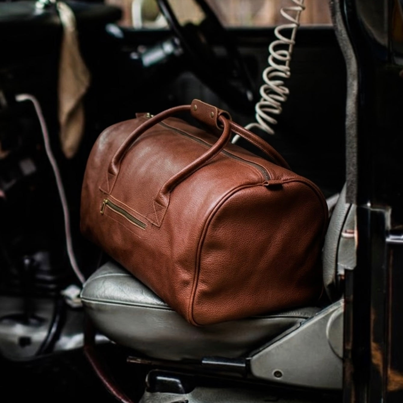 Sahara - Leather Duffle Bag