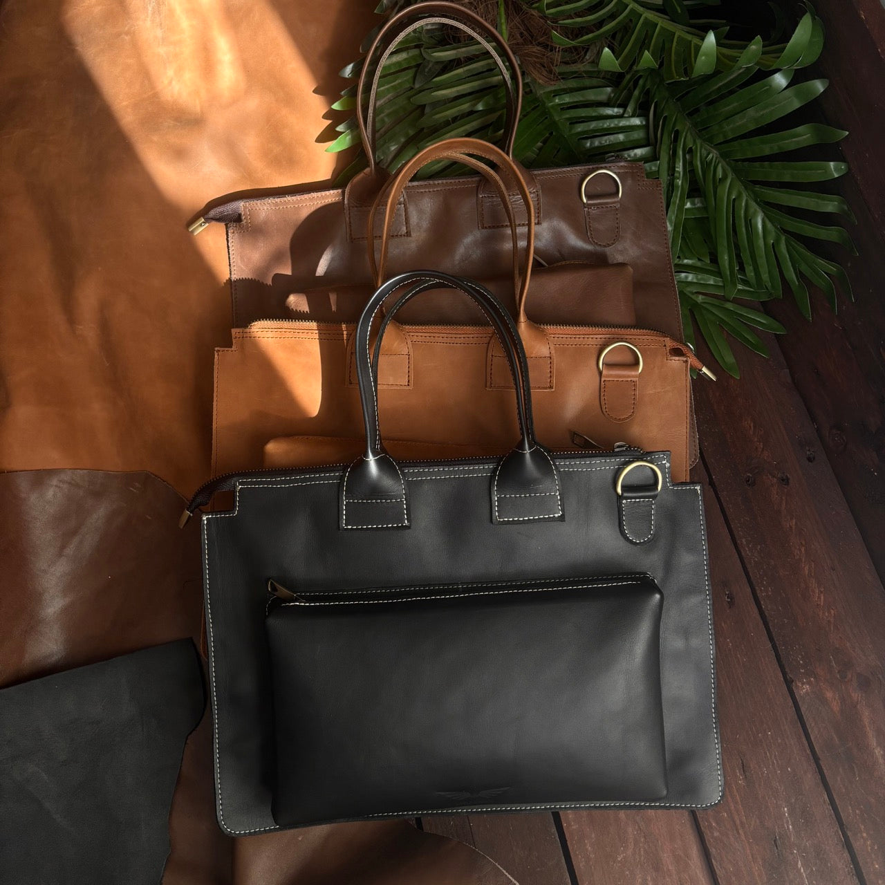 Nadir - Leather Laptop Bag